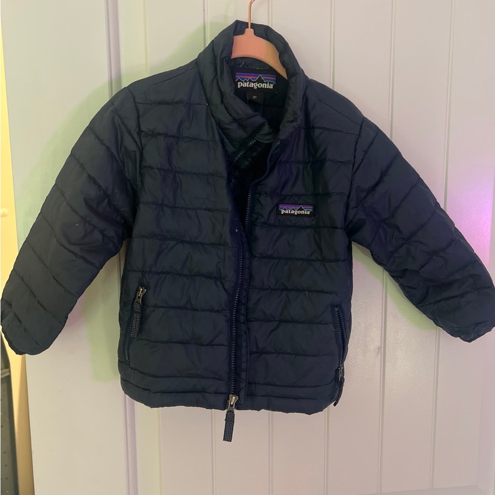 Patagonia Kids Navy Puffer Jacket